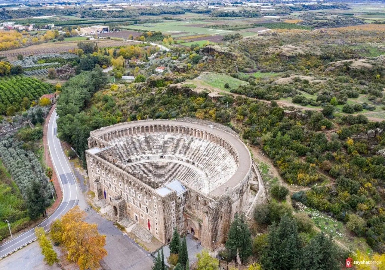 Aspendos Antik Tiyatro Panoramik Turu